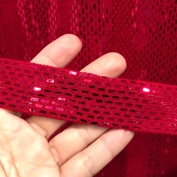 Like new! - ST. JOHN COUTURE Pink Sequined Evening Gown Maxi Dress - Picture 10 of 16